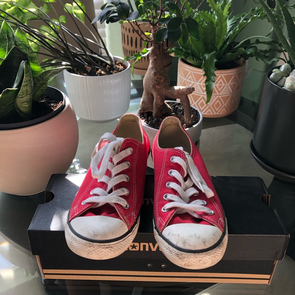 Converse chuck taylor dainty varsity red
